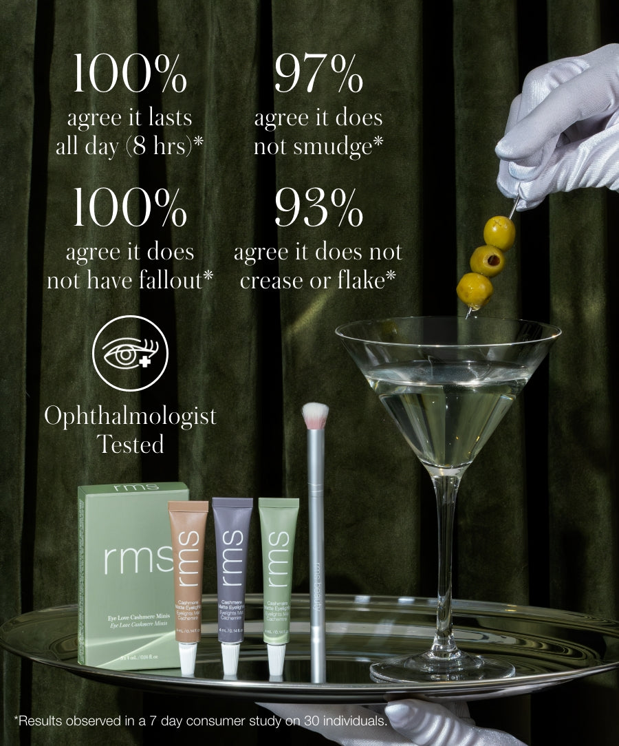 Mini Cashmere Eyelights Trio + Eye Polish Brush - Everyday Essential