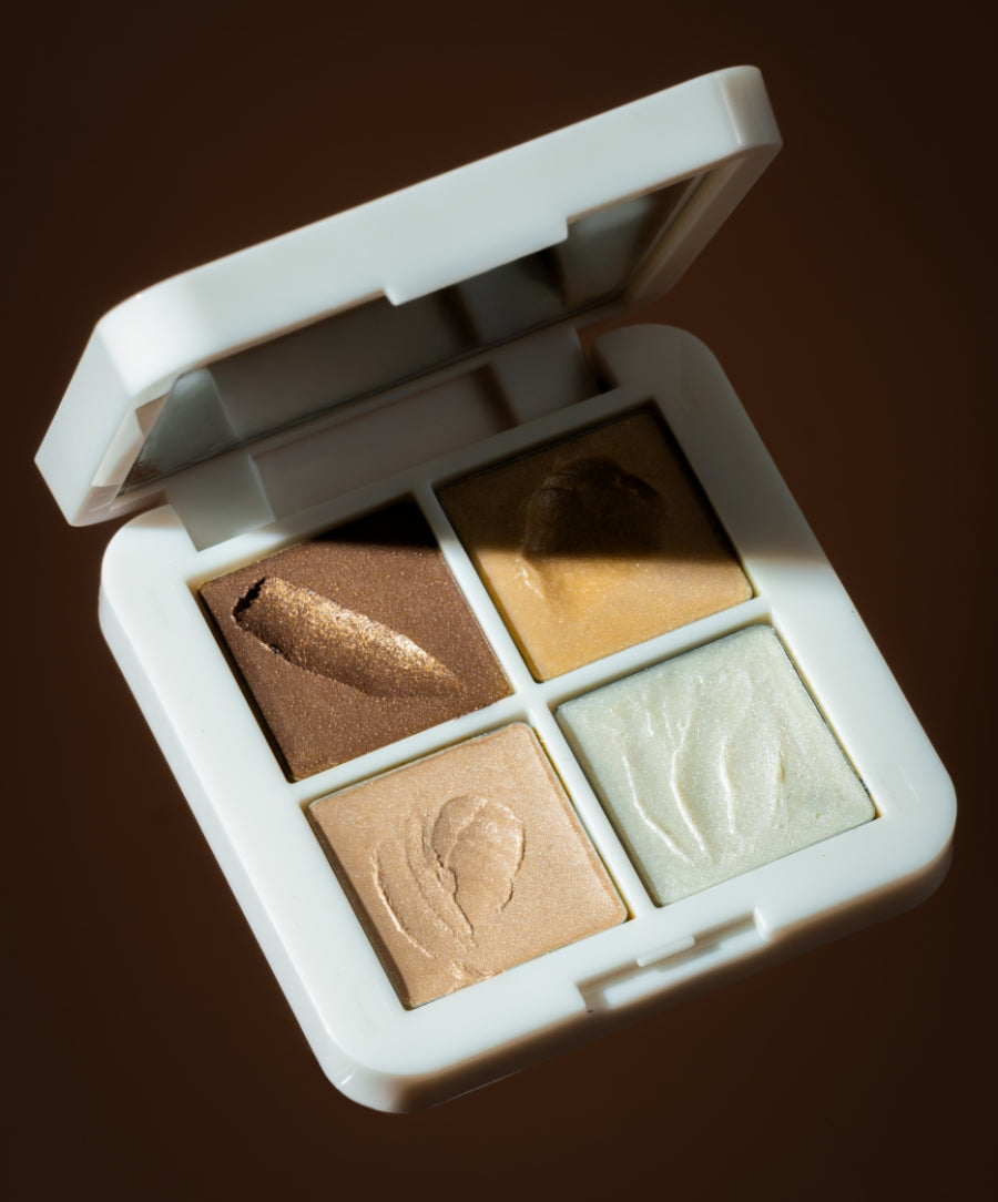 Living Luminizer Glow Quad Mini - Everyday Beauty Essential