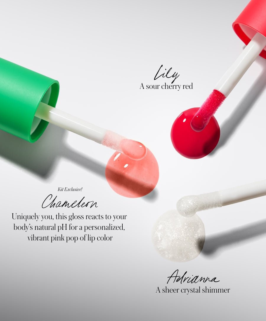 The Mini Lip Oil Trio - Everyday Beauty Essential