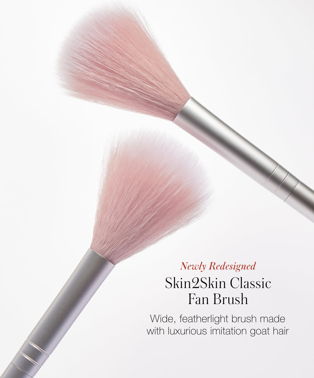 Skin2Skin Classic Fan Brush - Everyday Beauty Essential