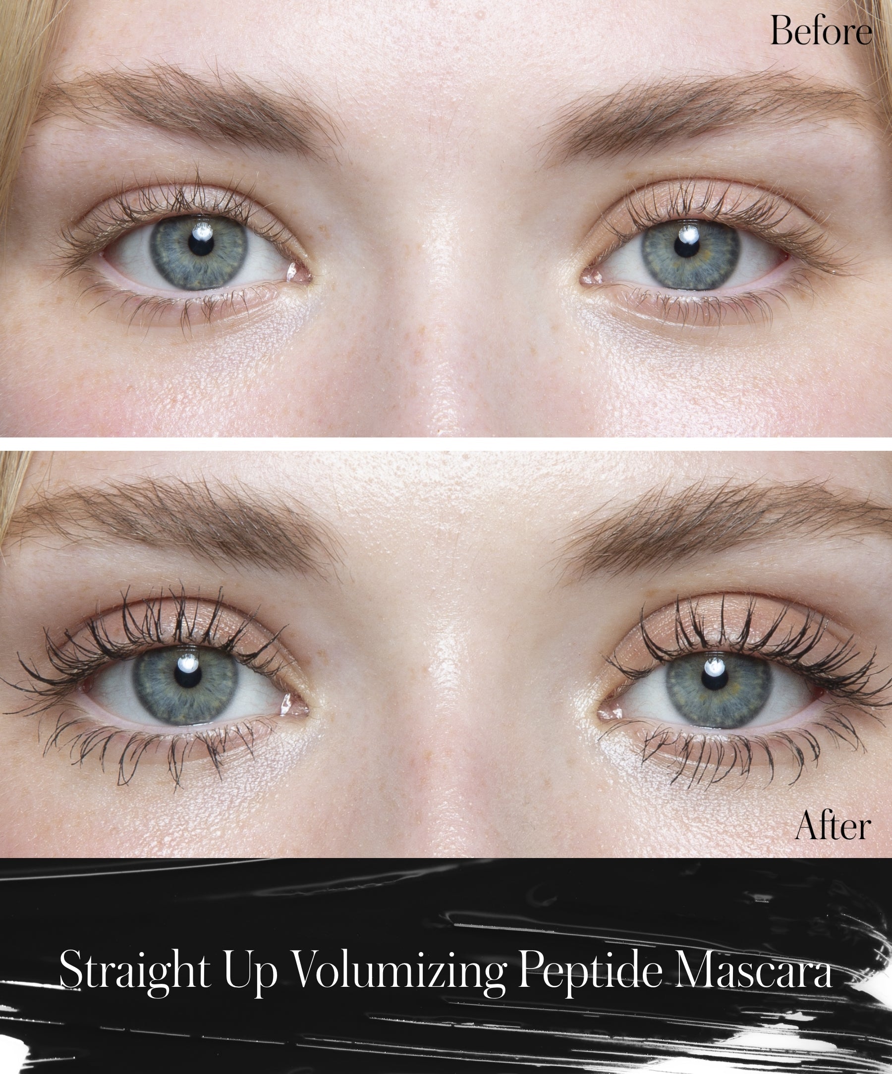 Straight Up™ Volumizing Peptide Mascara - Everyday Beauty Essential